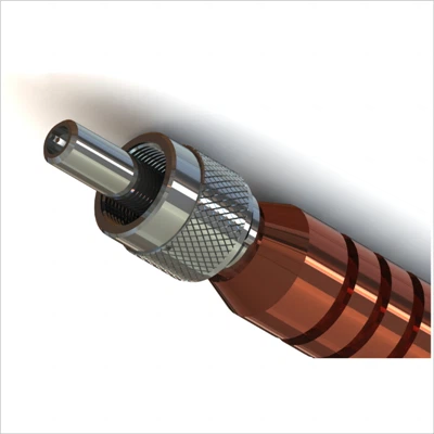 Konektor Serat Optik Logam Daya Tinggi SMA905